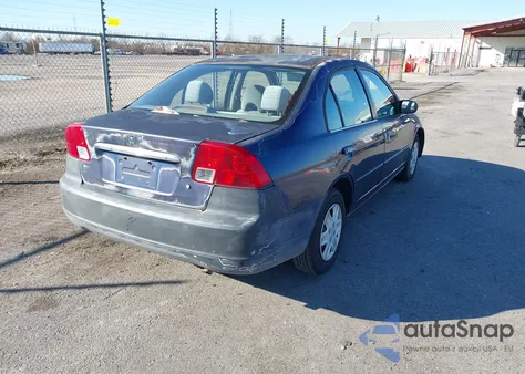 2003 Honda Civic Lx из США, поврежденный, VIN 2HGES16553H522939